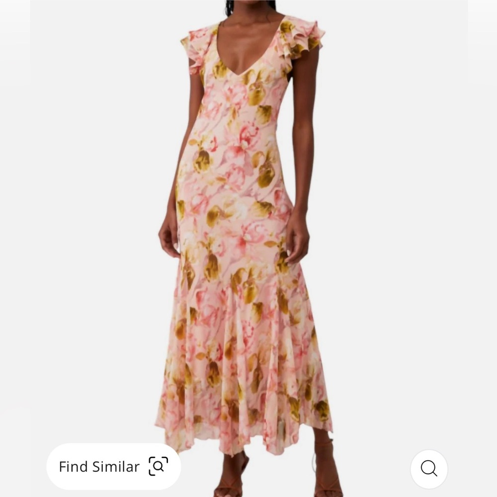 ASTR Wisteria Flutter Dress